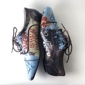 Icon Shoes: "Everyday Sorcery" Peggy-465 Lace Up